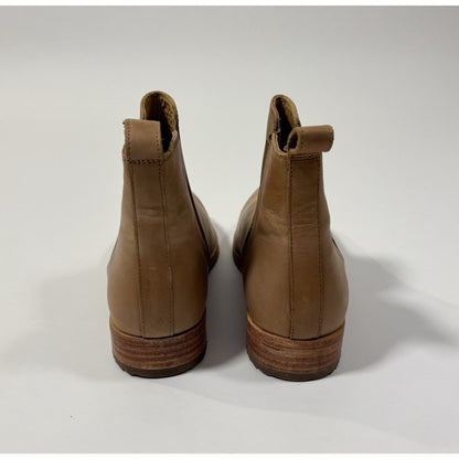 Nisolo Eva Everyday Chelsea Ankle Boot - Almond Brown Leather - 9