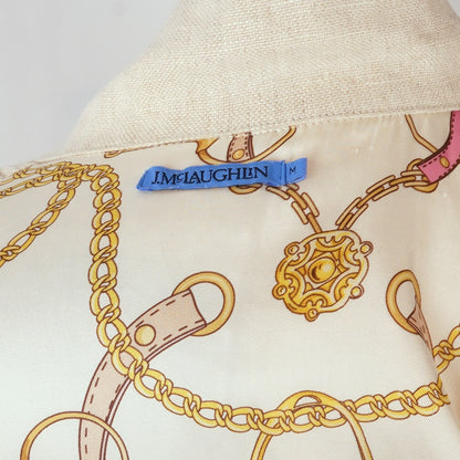 J McLaughlin Willow Linen Jacket Oatmeal - M