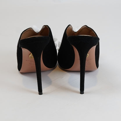Aquazzura Lily of the Valley Stiletto Mule Heels IT 37.5/ US 7.5