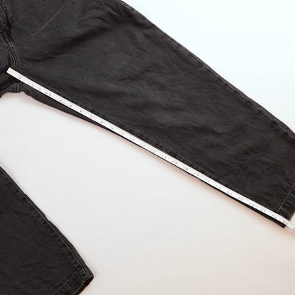 H&M High Waisted Belted Straight Leg Mom Jeans - 6