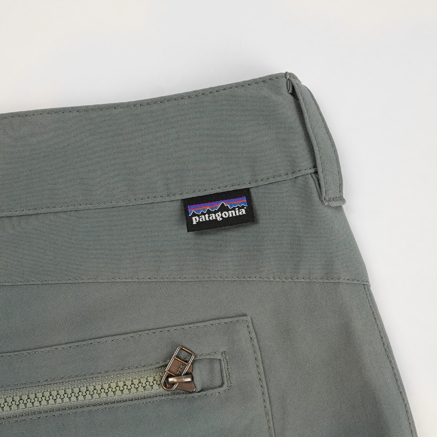 Patagonia Happy Hike Shorts Hemlock Olive Green - 10