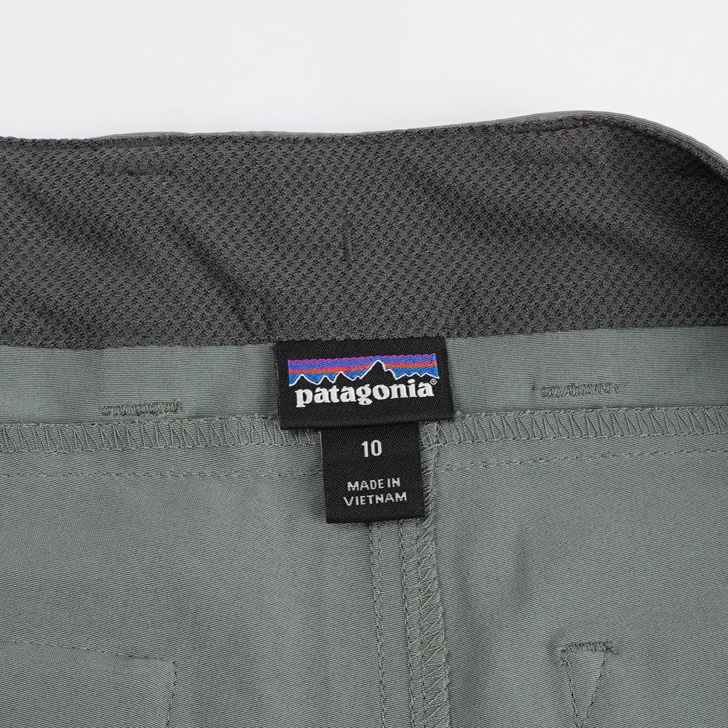 Patagonia Happy Hike Shorts Hemlock Olive Green - 10