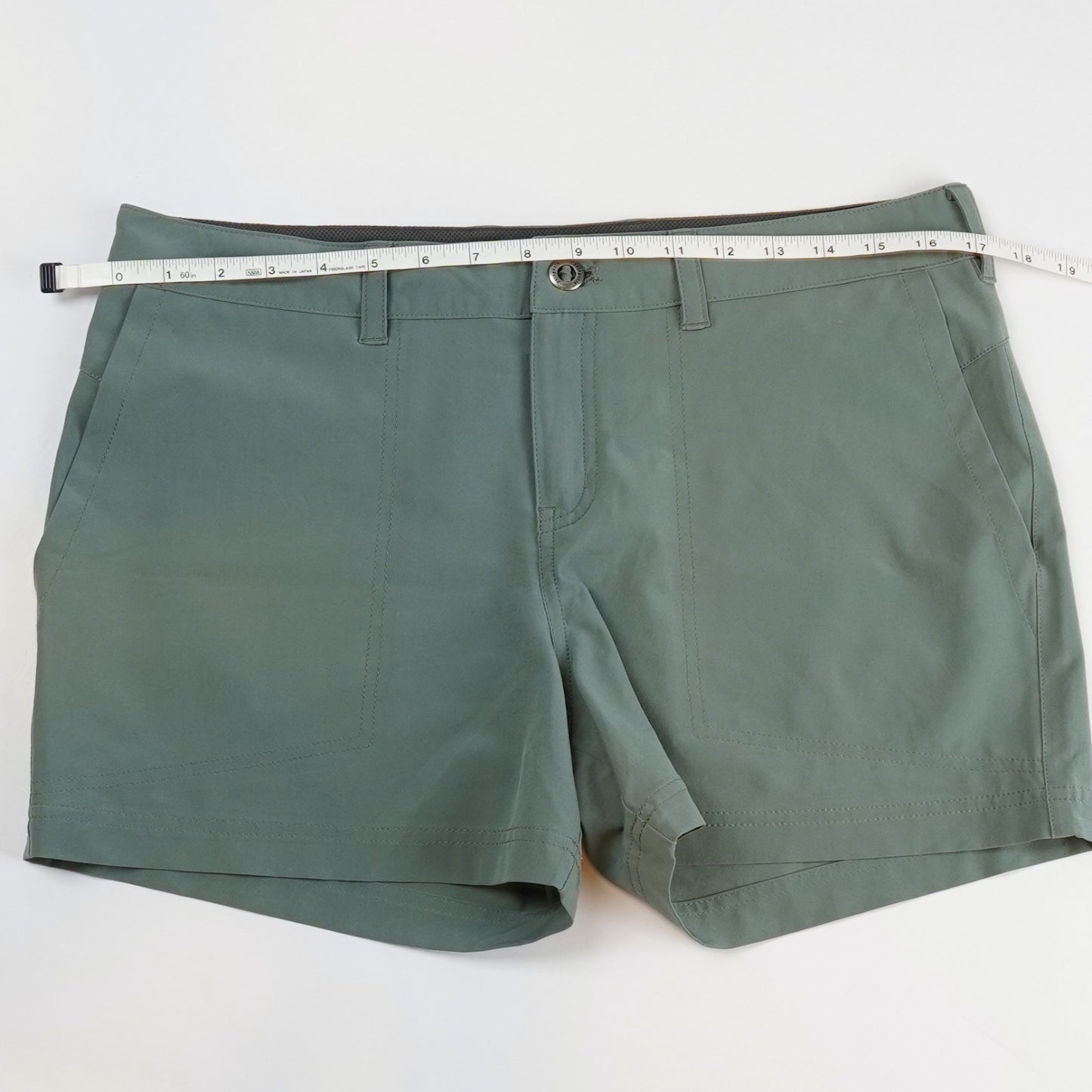 Patagonia Happy Hike Shorts Hemlock Olive Green - 10