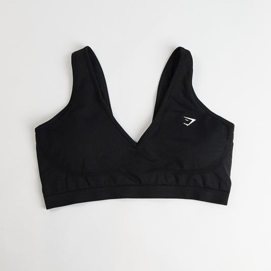 Gymshark Black Everyday Seamless Sports Bra - XL