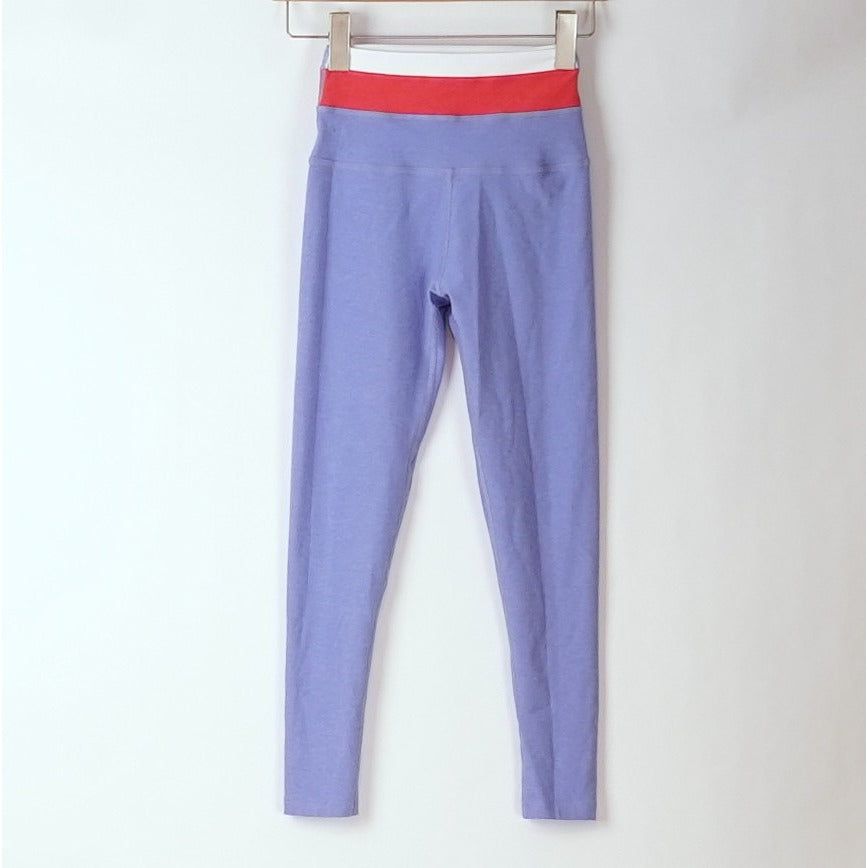 Beyond Yoga Spacedye Horizon Colorblock Periwinkle Leggings - S
