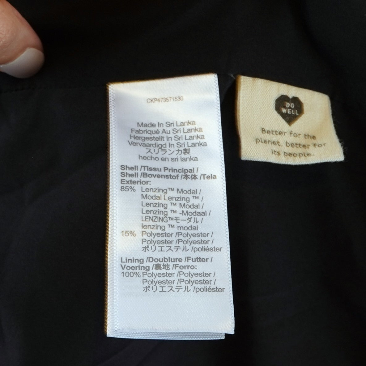 Madewell The Relaxed Blazer in Softdrape Black - S