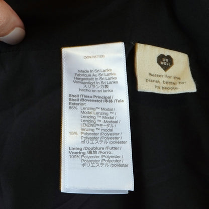 Madewell The Relaxed Blazer in Softdrape Black - S