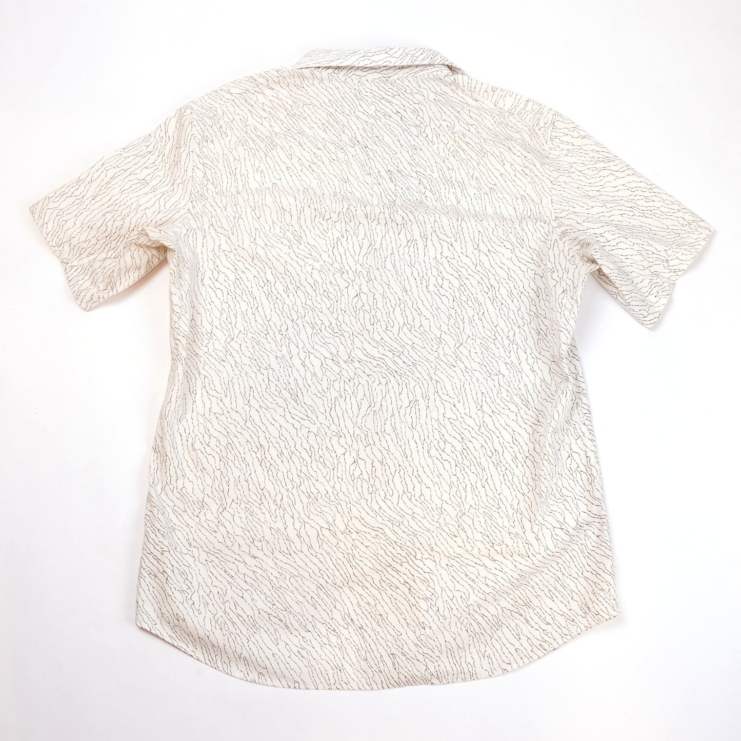 Lululemon Down to the Wire Short Sleeve Shirt Water Course - L