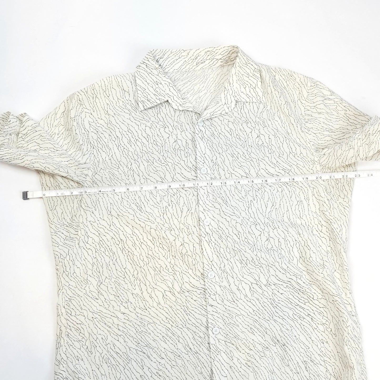 Lululemon Down to the Wire Short Sleeve Shirt Water Course - L