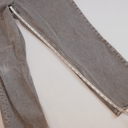 Abercrombie & Fitch 90's Straight Ultra High Rise Curve Love Jeans Gray - 29