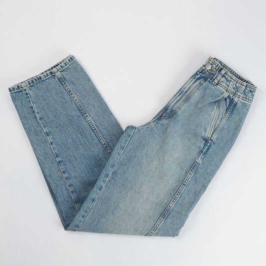 Apiece Apart Meridian High Rise Slouchy Barrel Jeans  - 26