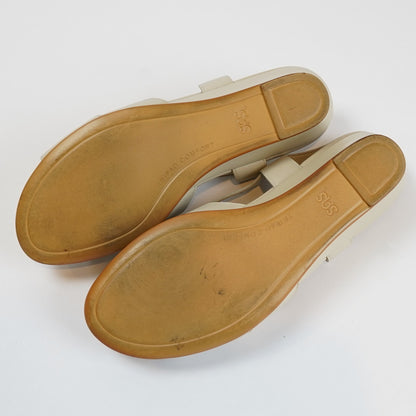 SAS Caress Cross Strap Wedge Sandal Bone White Tripad Comfort - 8