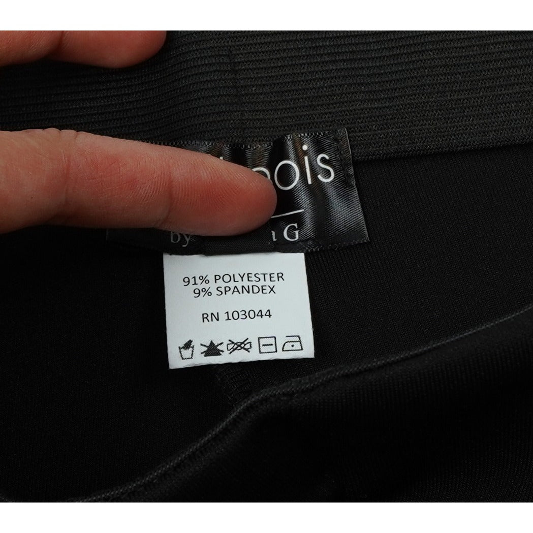 Petit Pois x Viviana G Scooba Pull On Bootcut Pants Black - M