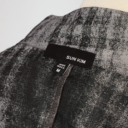 Sun Kim Paris Windbreaker Jacket Asymmetrical Lagenlook - M