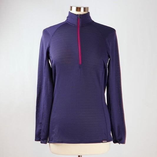 Patagonia Capilene Thermal Weight Zip-Neck Pullover Sound Blue - S