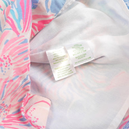 Lilly Pulitzer Classic Shift Dress Blue Peri Viva La Lilly - Toddler Girl Size 3