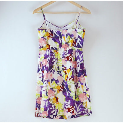 J Crew Seaside Cami Floral Print Dress - 2 - EUC