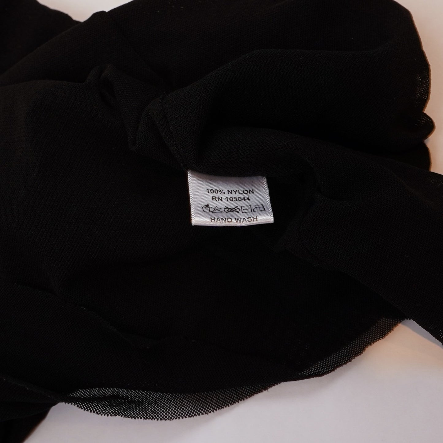 Petit Pois x Viviana G Sleeveless High Collar Top Black Mesh - M