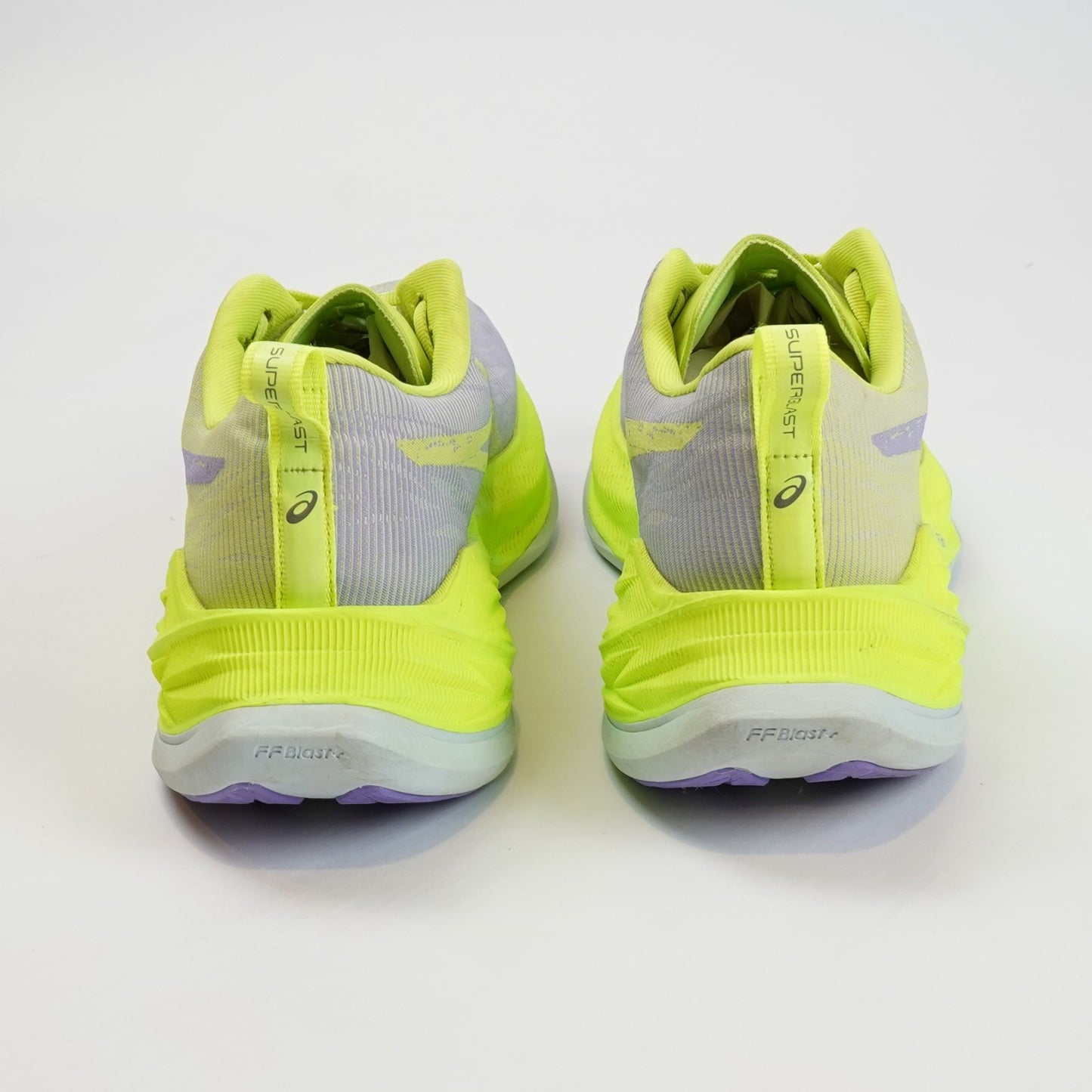 Asics Superblast 301 Hazard Green Amethyst Purple Running Sneaker - Mens 10.5 / Womens 9