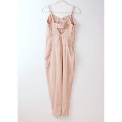 Free People Movement Touch the Sky Unitard Pink - Medium