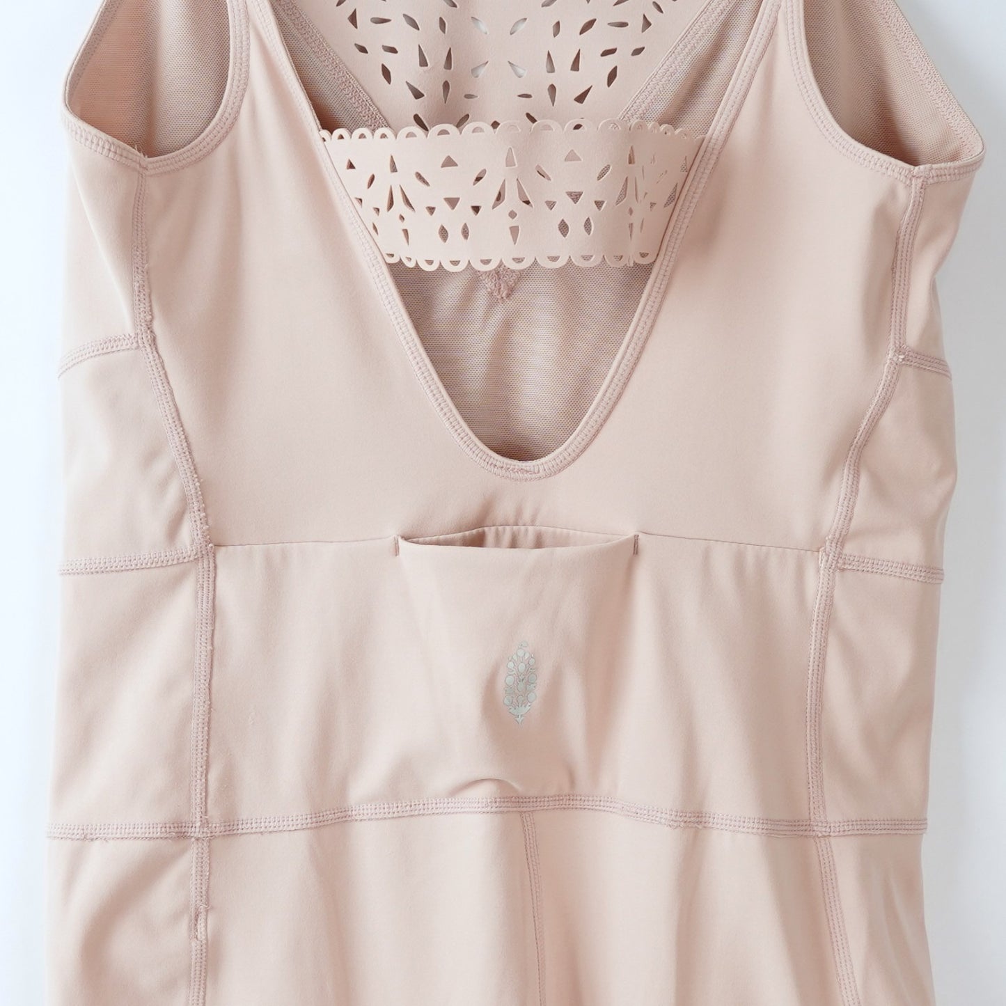 Free People Movement Touch the Sky Unitard Pink - Medium