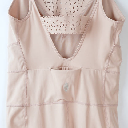 Free People Movement Touch the Sky Unitard Pink - Medium