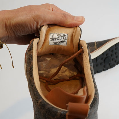 Harmony 783 Giraffe Print Leather Classic Walker Luxe Grounding Shoes - Size 9