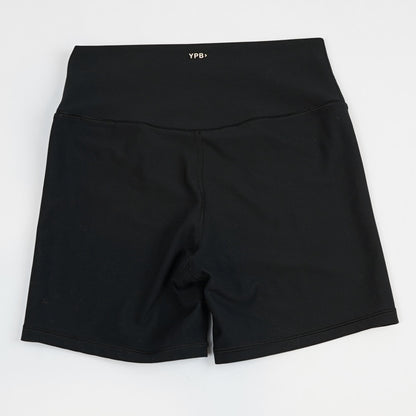 YPB Abercrombie sculptLUX Bike Short Black Workout - M