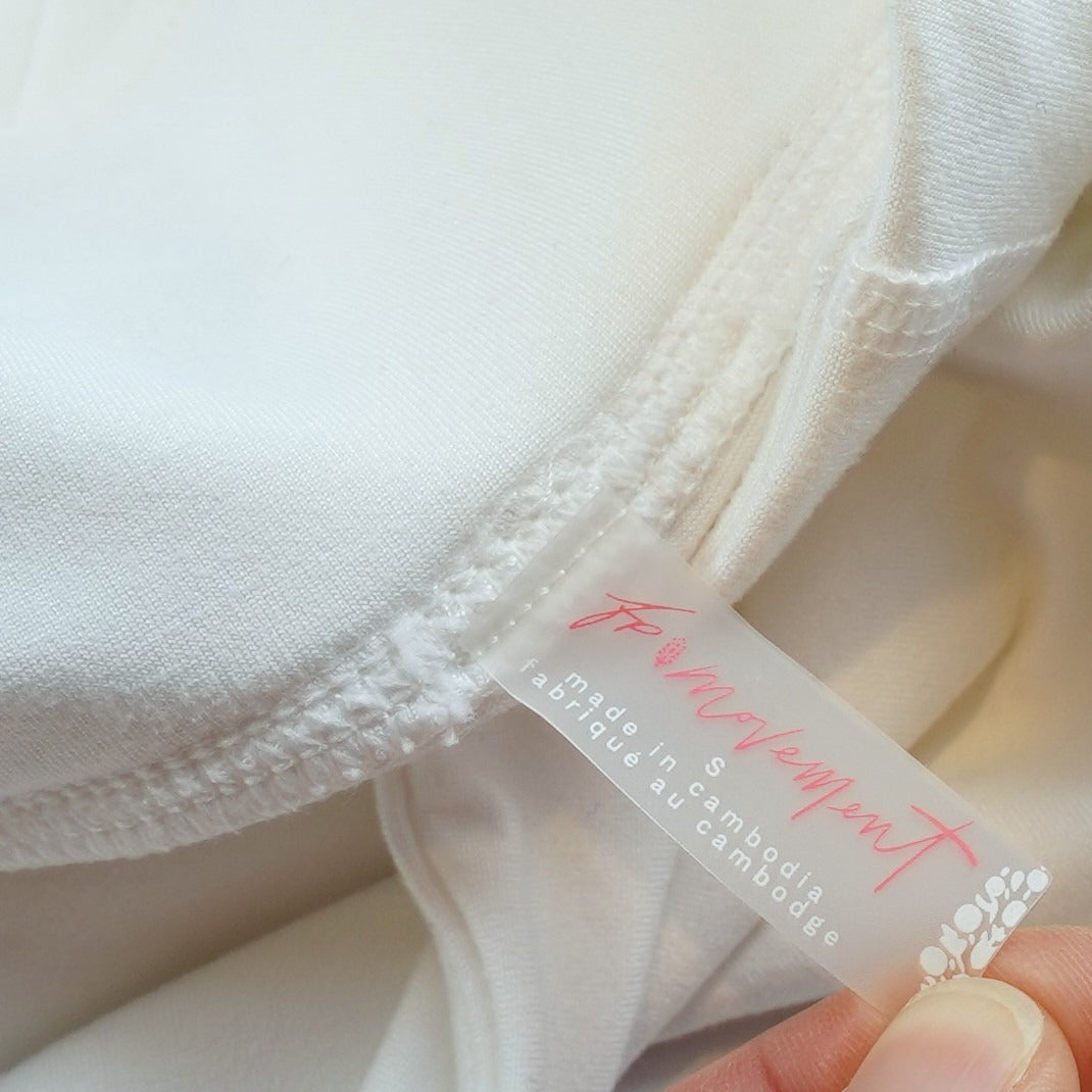 Free People Movement Pleats and Thank You Skort White - S