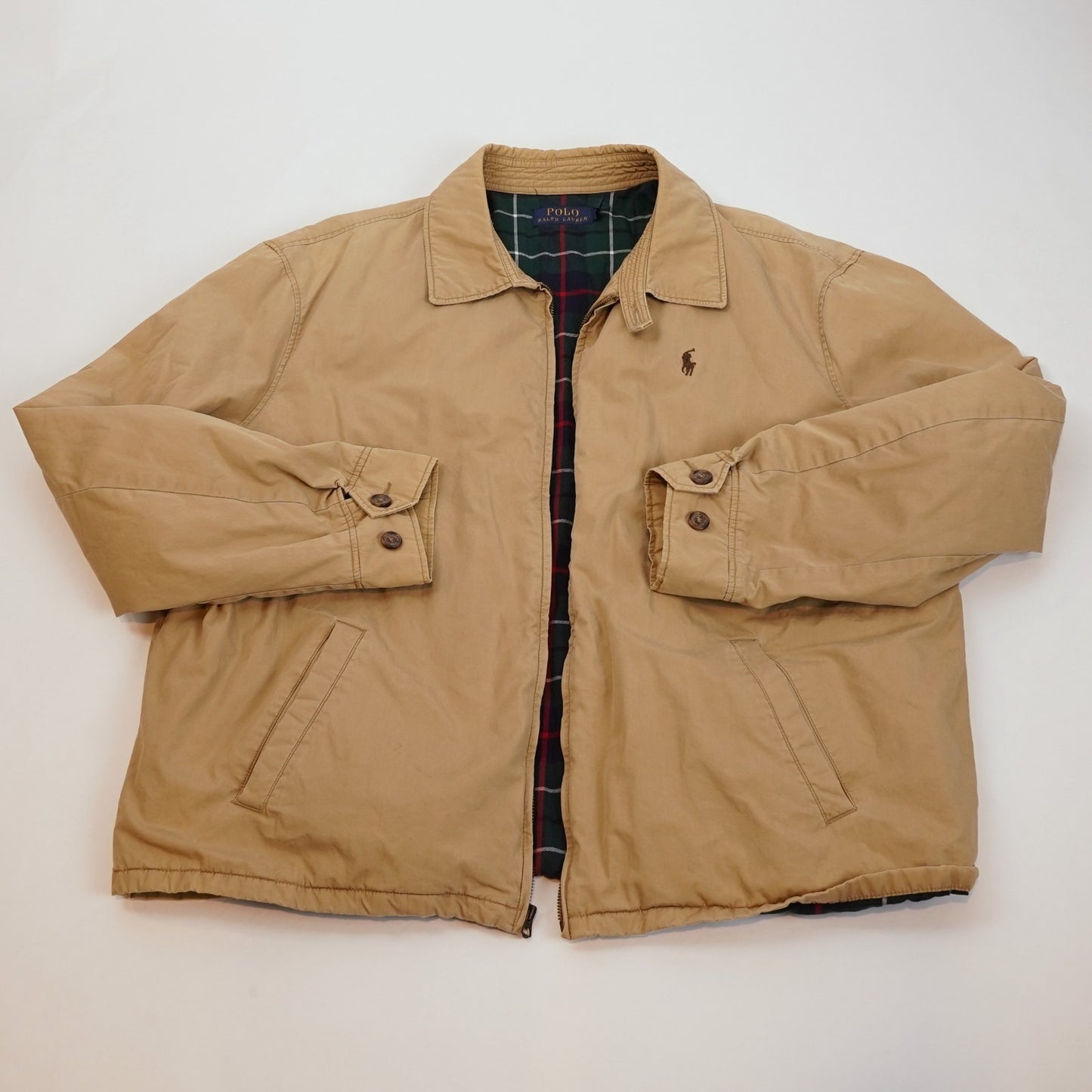 Polo Ralph Lauren Harrington Bi-Swing Jacket Vintage Khaki - XXL