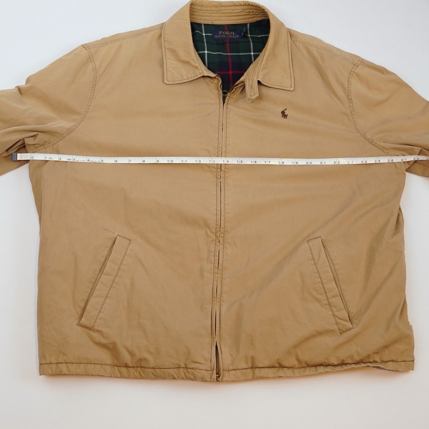 Polo Ralph Lauren Harrington Bi-Swing Jacket Vintage Khaki - XXL