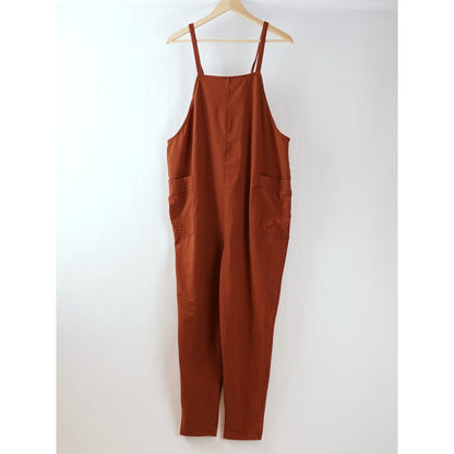 STORQ Anytime Overalls in Cinnamon Maternity/Nursing Friendly - 4