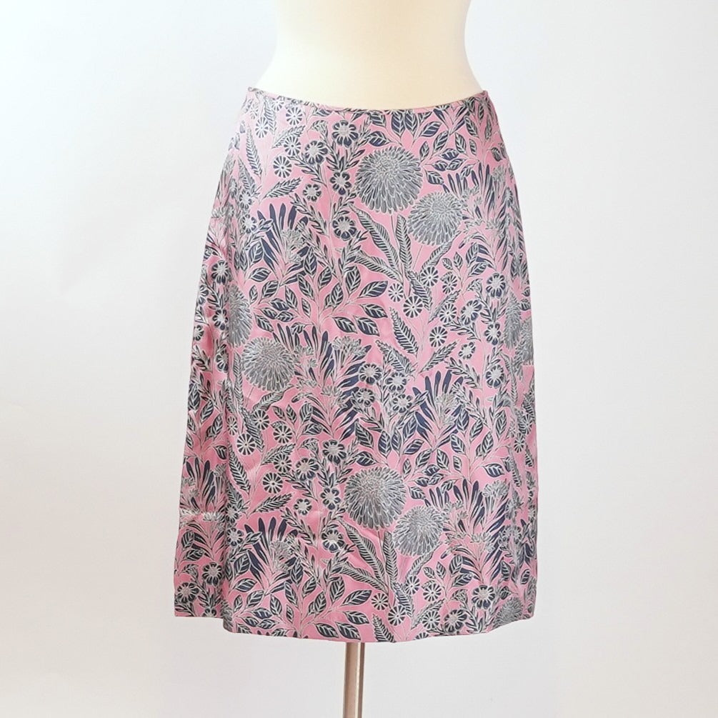 J Crew X Abigail Borg Silk Skirt Tank Set Prairie Rose - 6