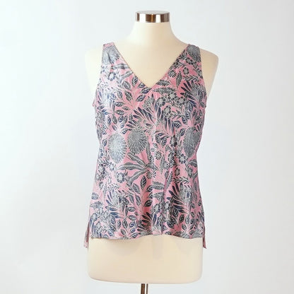 J Crew X Abigail Borg Silk Skirt Tank Set Prairie Rose - 6