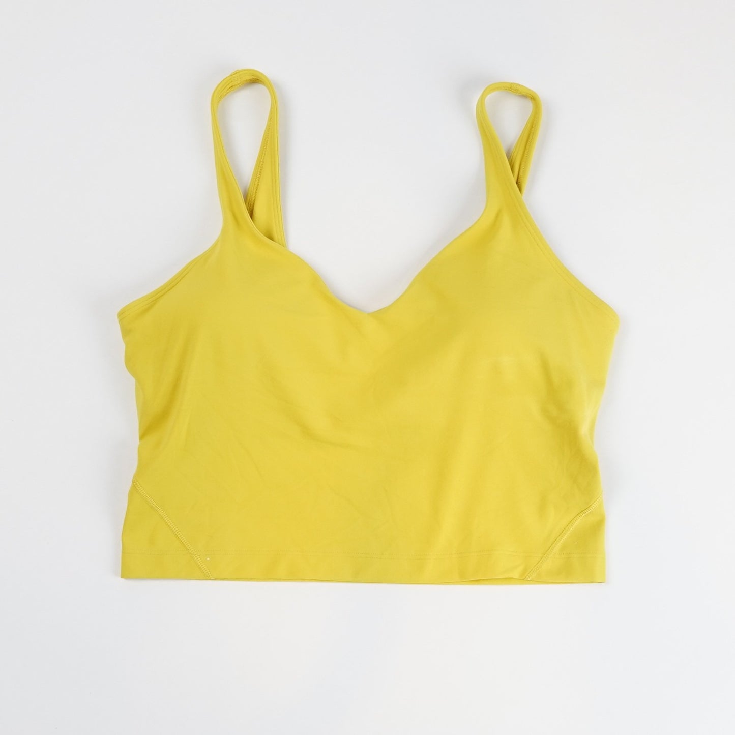 Lululemon Align Crop Tank Yellow Serpentine - 8