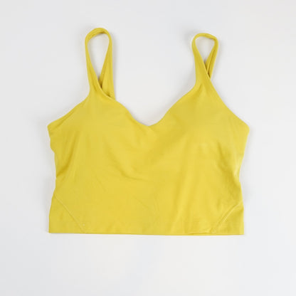 Lululemon Align Crop Tank Yellow Serpentine - 8