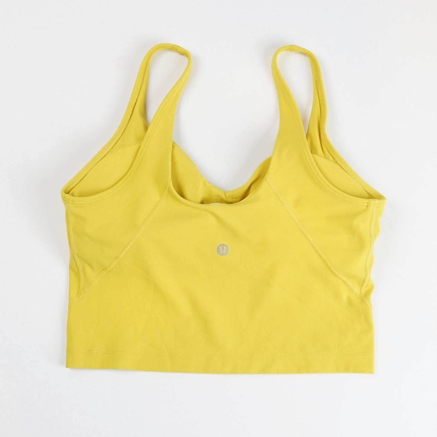Lululemon Align Crop Tank Yellow Serpentine - 8