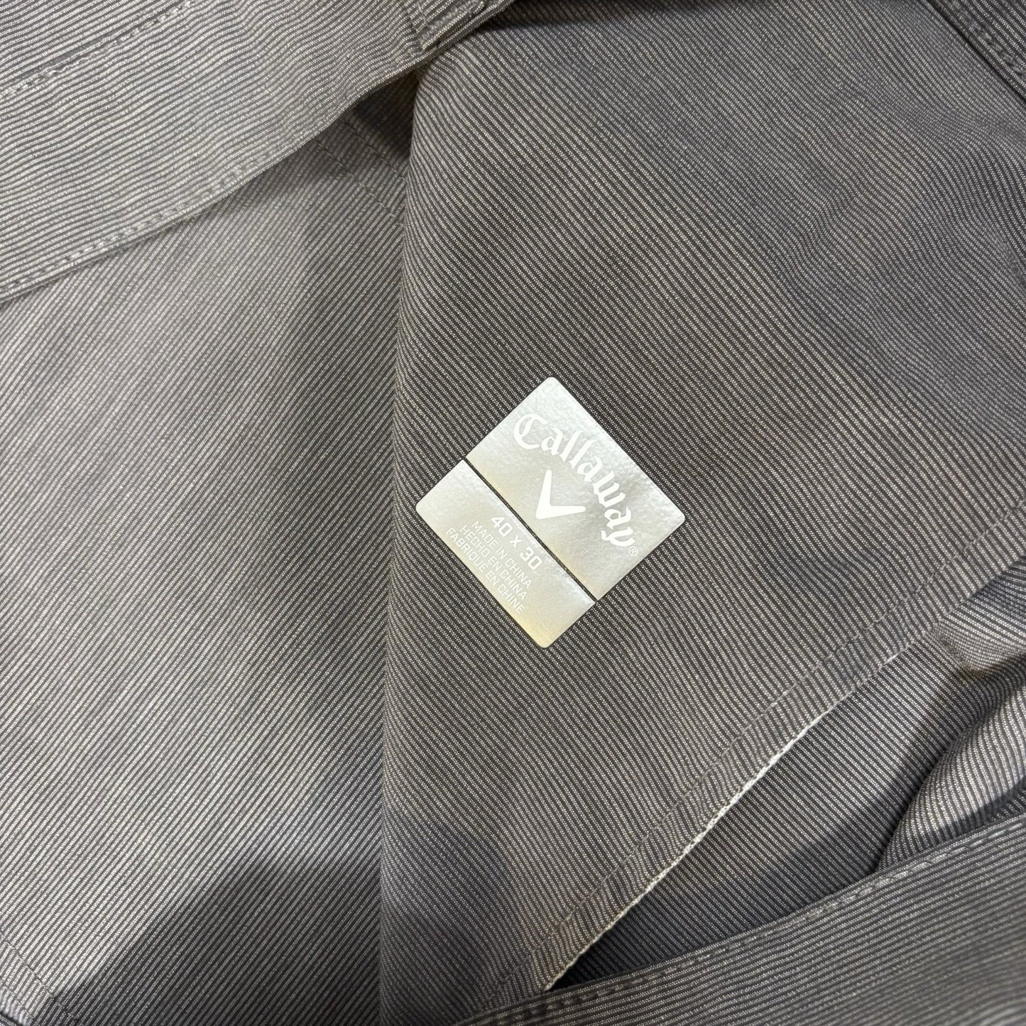 Callaway Performance 5 Pocket Golf Pants Gray - Size 40x30