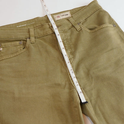 AG Adriano Goldschmied Ex Boyfriend Slouchy Slim Jeans Olive -  27