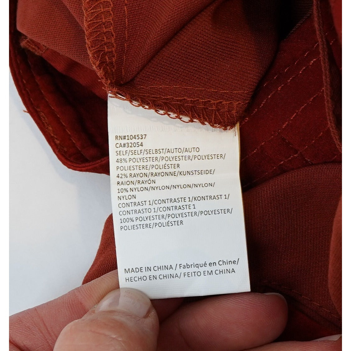 Tiny Anthropologie Noreen Trouser Pants Burnt Orange - 2