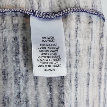 Artisan NY Tank Tie Dye Blue Gradiant Swing Dress - S