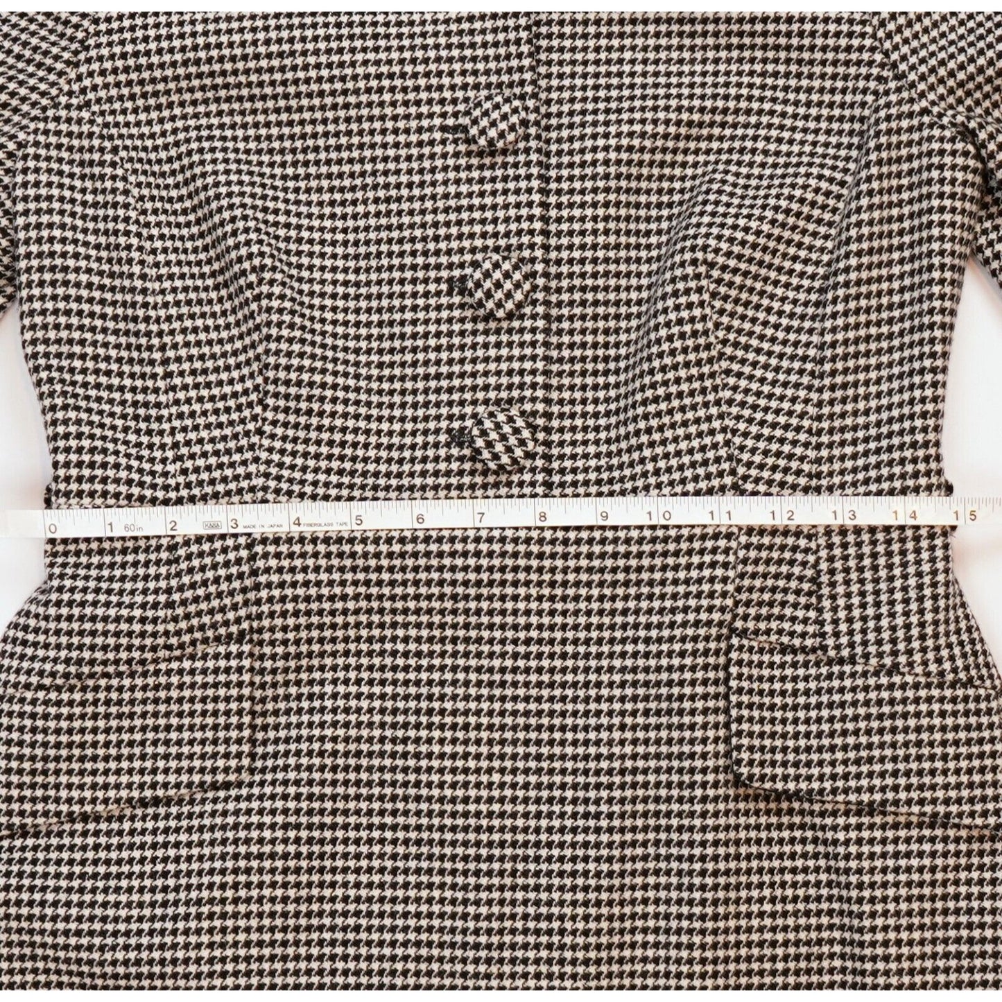 L.K. Bennett Nina Houndstooth Sweetheart Sheath Dress - 8