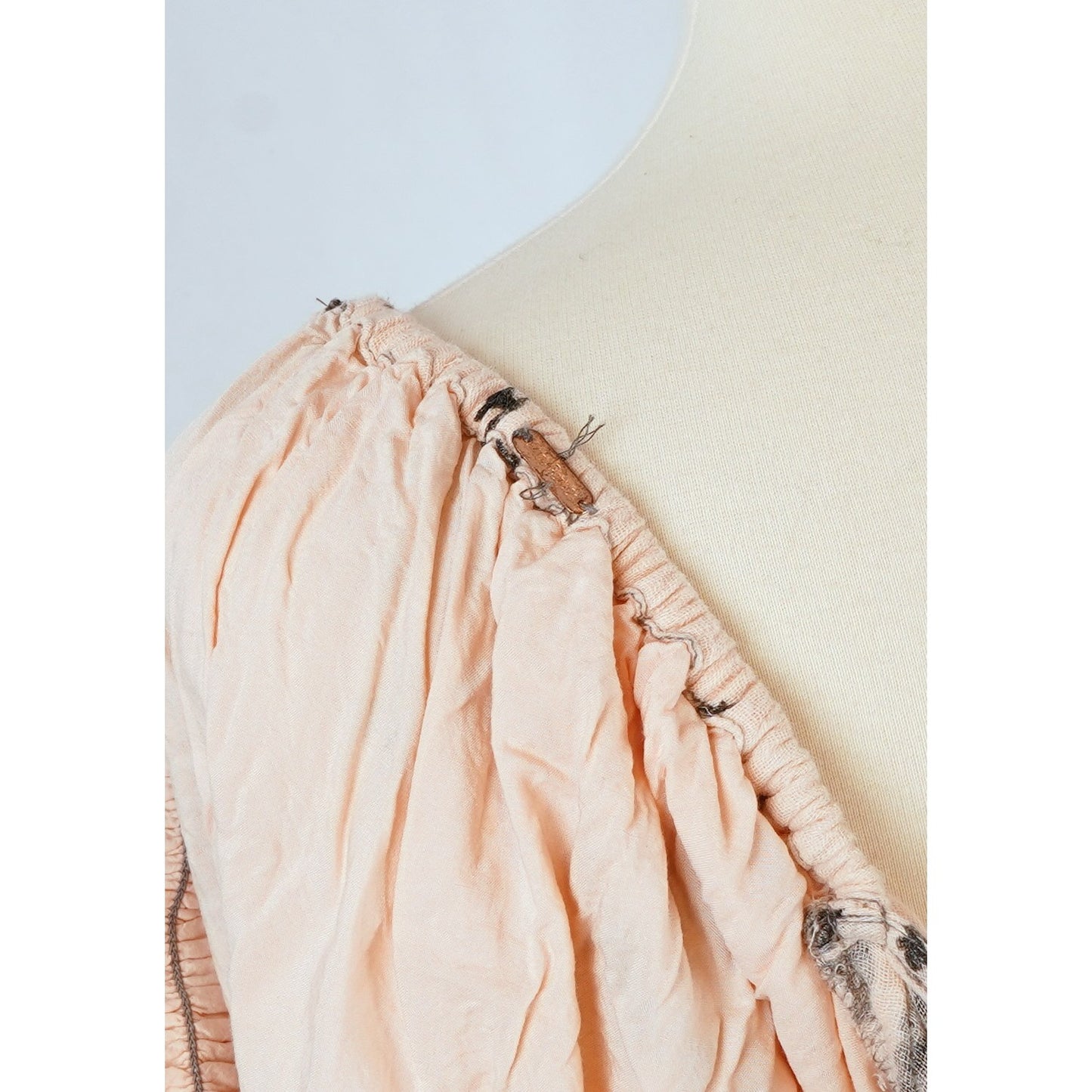 Free People Forget Me Not Maxi Dress Pastel Pink Floral Gauze Smocked - S
