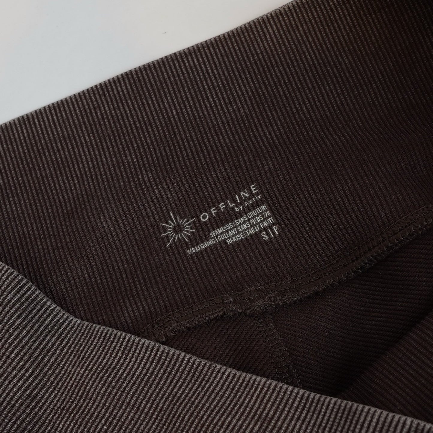 Offline by Aerie Totally Textured Seamless Leggings Relic Brown - S