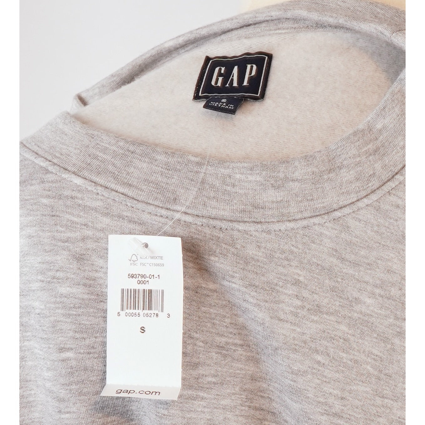 Gap Sweatshirt Dress Grey Crewneck - S