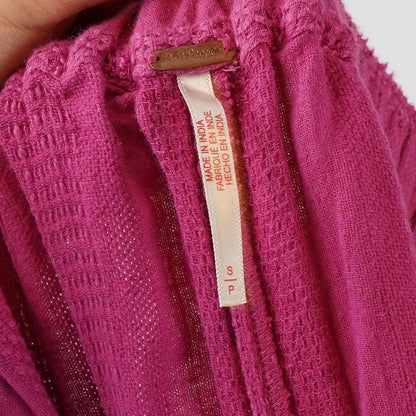Free People Banita Pant Set Magenta Pink Purple - S