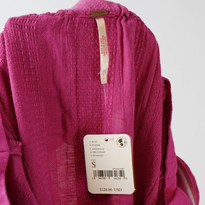 Free People Banita Pant Set Magenta Pink Purple - S