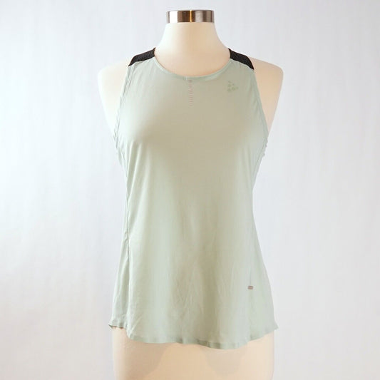 Craft Nanoweight Activewear Tank Singlet in Seafoam Green - L