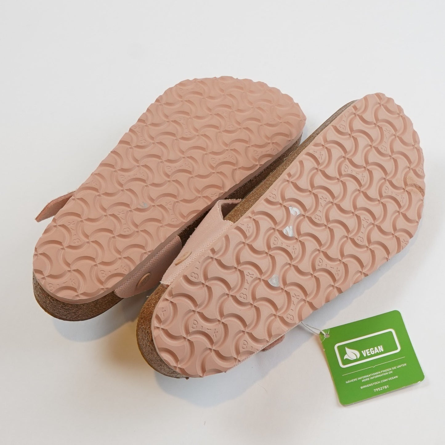 Birkenstock Gizeh Sandal Vegan Blush Pink Canvas - 39 Regular