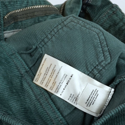 Pilcro High Rise Trouser Boot-Cut Corduroy Pants Sage Green - 28